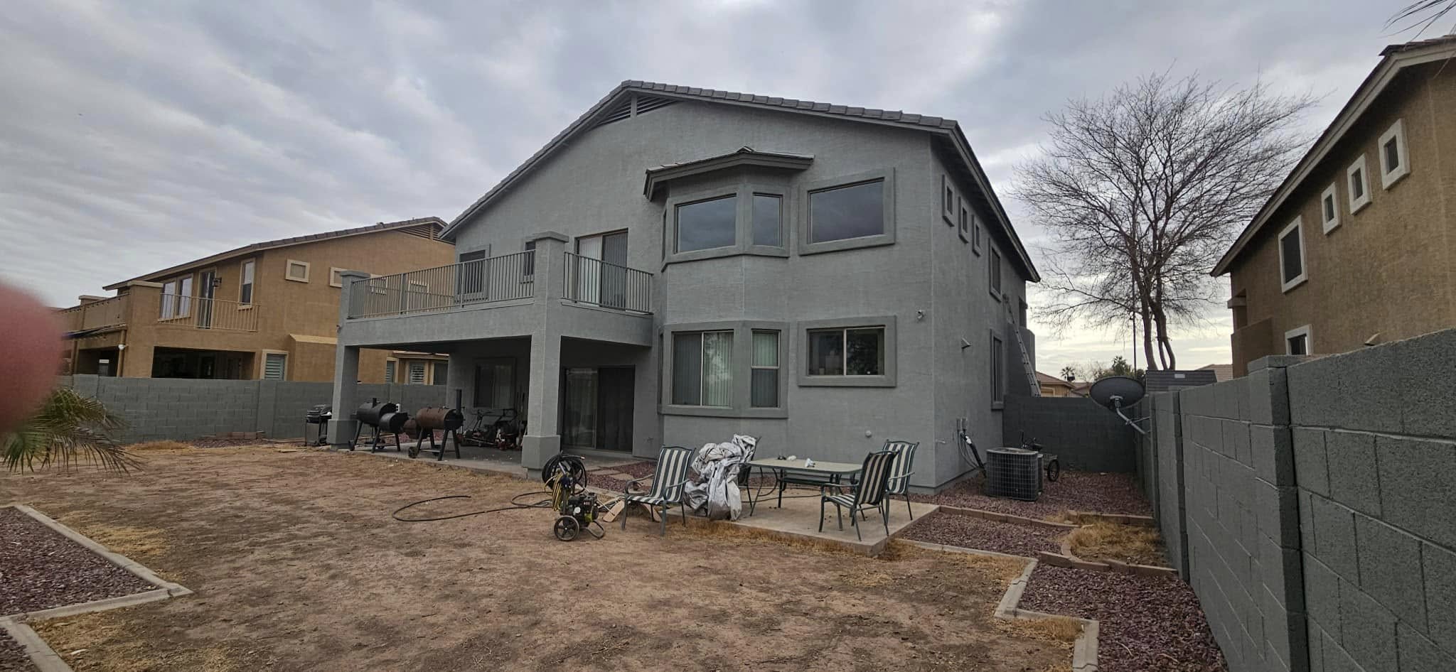 Exterior painting project
